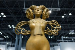 [Shahzia Sikander][0], _NOW_ (2023). [Sean Kelly][1]. The Armory Show, New York (8–10 September 2023). Courtesy Ocula. Photo: Charles Roussel.


[0]: https://ocula.com/artists/shahzia-sikander/
[1]: https://ocula.com/art-galleries/sean-kelly/